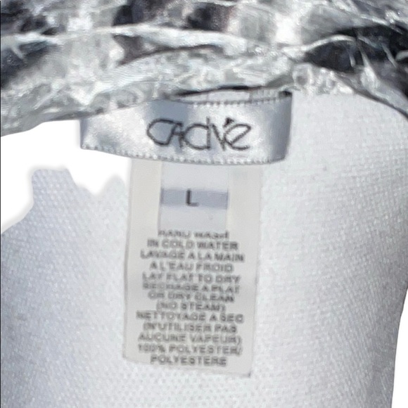 Cache’ Leopard print satin & lace detail blouse - Picture 5 of 6